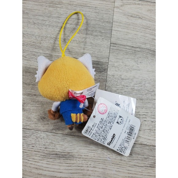 Aggretsuko Red Panda Rage Mascot Mini Christmas Ornament Plush - Picture 2 of 6